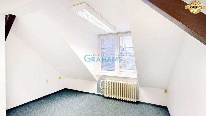 Reality 3D, kancelárske priestory od 16 m2, Grösslingova ul., Staré Mesto