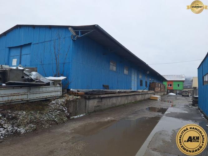 Reality Plechová hala  702 m2 na prenájom, Zvolen, Lieskovská cesta