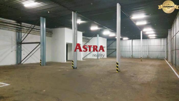 Reality NA PRENÁJOM: VÝROBNÉ A SKLADOVÉ PRIESTORY 849 m2, KOŠICE JUH