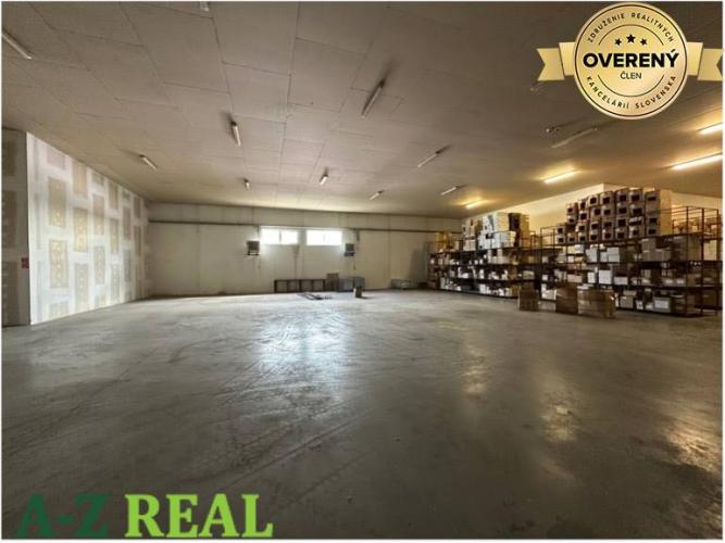 Reality Na prenájom skladové priestory 385 m2, 575 m2, 960 m2.