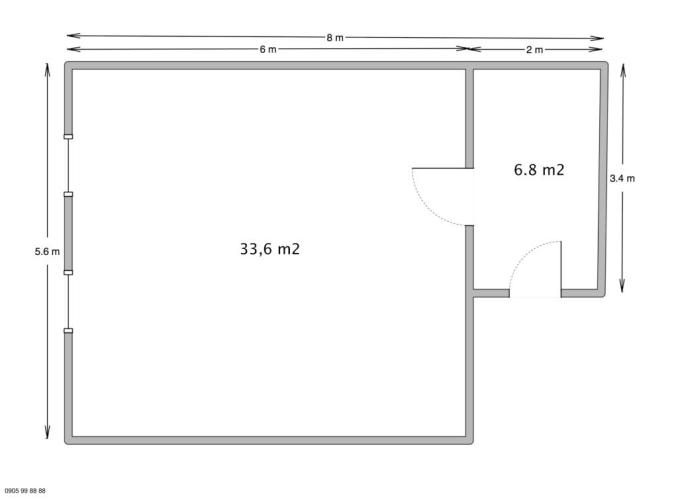 Reality Priestory - 41 m2 - Moyzesova, Košice