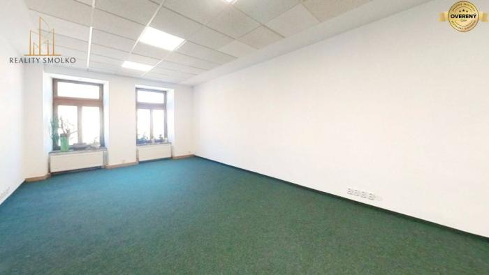 Reality Prenájom komerčných priestorov v centre mesta Spišská Nová Ves