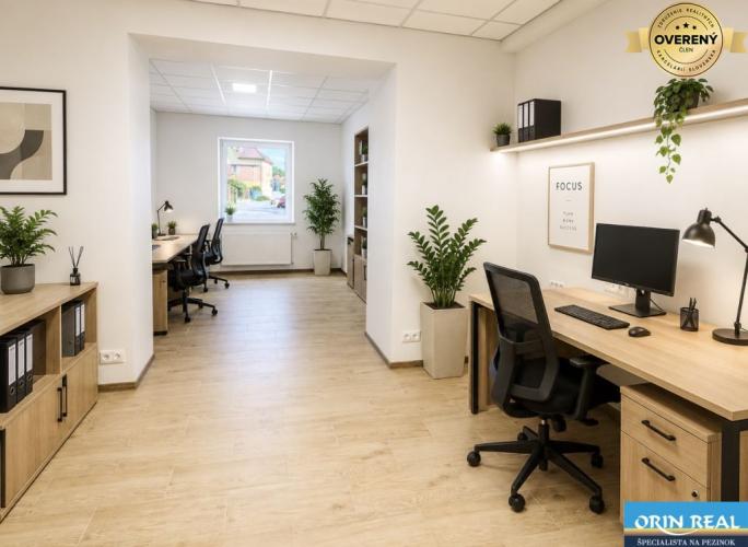 Reality Na prenájom obchodný priestor v centre Pezinka 100m2