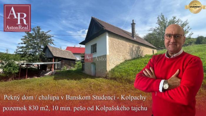 Reality Pekná chalupa / dom, 830 m2, Banský Studenec pri Kolpašskom jazere