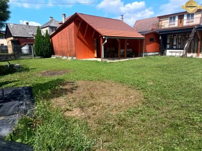 Reality TUŽINA okres Prievidza - CHATA s terasou a garážou