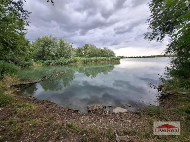 Reality Rekreačný pozemok s chatkou, Zlaté piesky, 250m2, klimatizácia, elektrina, voda, 50m od jazera