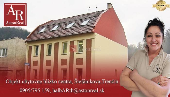 Reality IBA U NÁS! Ubytovňa s veľkým pozemkom, Gen. M. R. Štefánika, Trenčín