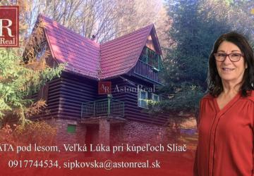 Reality TOP ponuka -  CHATA pod lesom, Veľká Lúka pri kúpeľoch Sliač