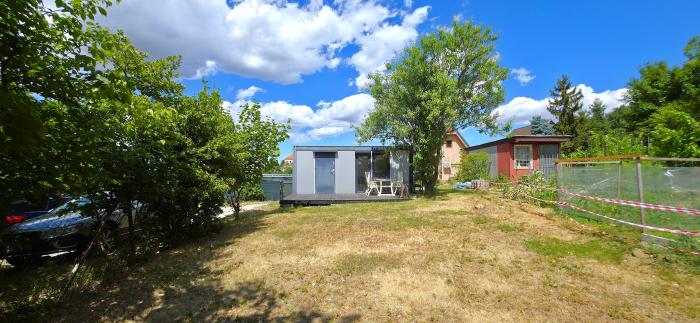 Reality PNORF – Rekreačný pozemok s chatkou, 298 m², Obora – Hlohovec