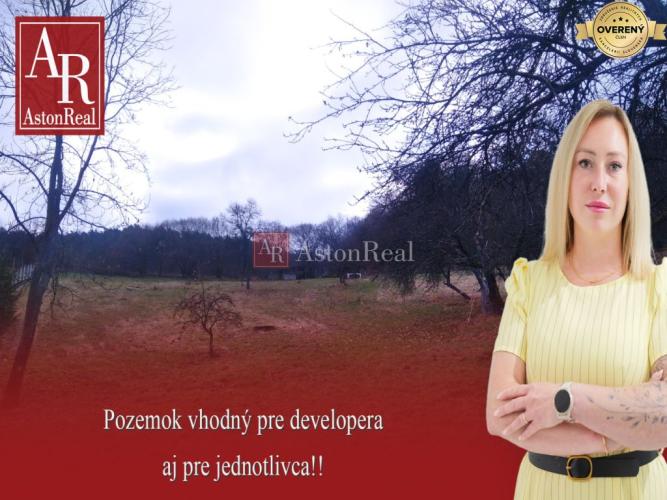Reality Ponuka vhodná pre developera: Slnečný stavebný pozemok- 2699 m2