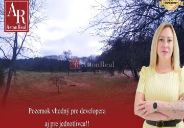 Reality Ponuka vhodná pre developera: Slnečný stavebný pozemok- 2699 m2
