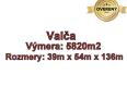 Reality VALČA pozemok s výmerou 5800 m2,  okr. Martin