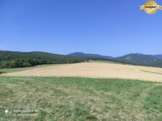 Reality VALČA pozemok s výmerou 5800 m2,  okr. Martin