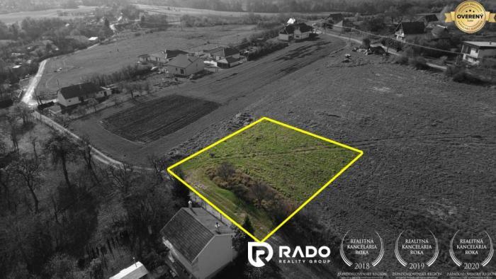 Reality RADO | Stavebný pozemok 1187 m2 - Stará Turá