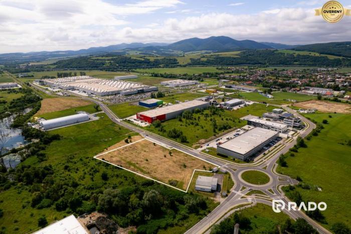 Reality RADO | Predaj pozemku 9000 m2 - Priemyselný park Trenčín