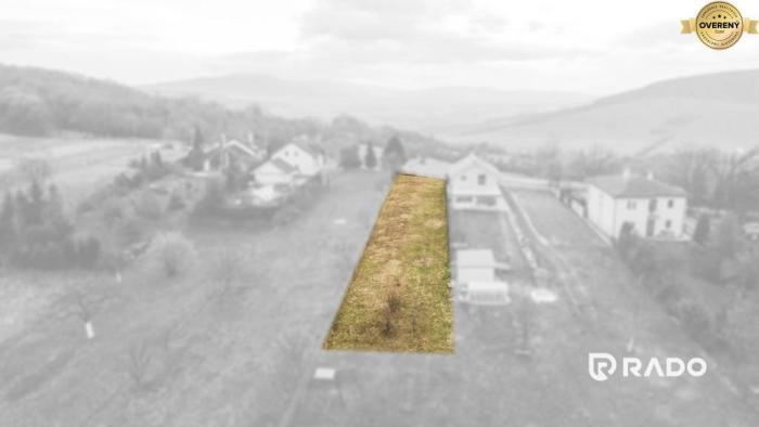 Reality RADO | Stavebný pozemok pre rodinný dom, 1000m2, Hrabovka