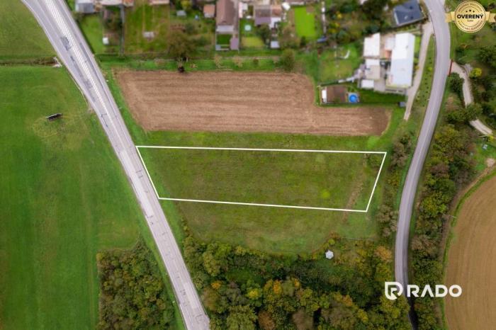 Reality RADO | slnečný stavebný pozemok 2951m2, Chocholná-Velčice