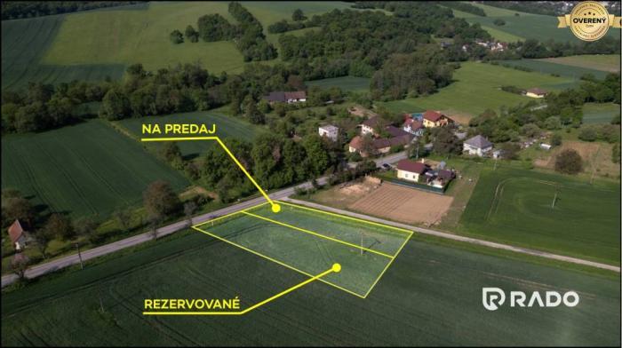 Reality RADO | Stavebný pozemok 650m2 | Trenčín - Skalka nad Váhom