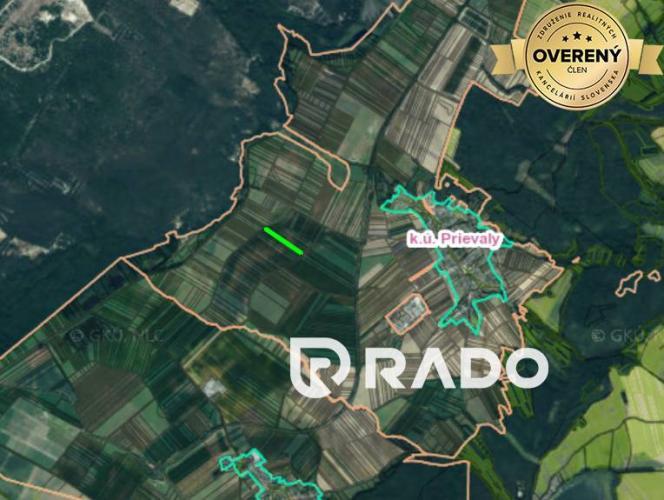 Reality RADO | Pozemok v obci Prievaly