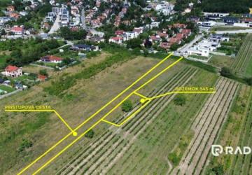 Reality RADO | Stavebný pozemok 545m2 | Fongy - Rača