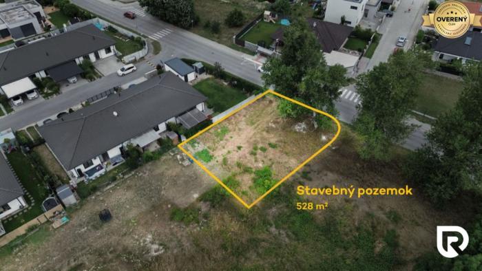 Reality RADO | Stavebný pozemok pre RD | všetky podklady | 528 m² |Bernolákovo