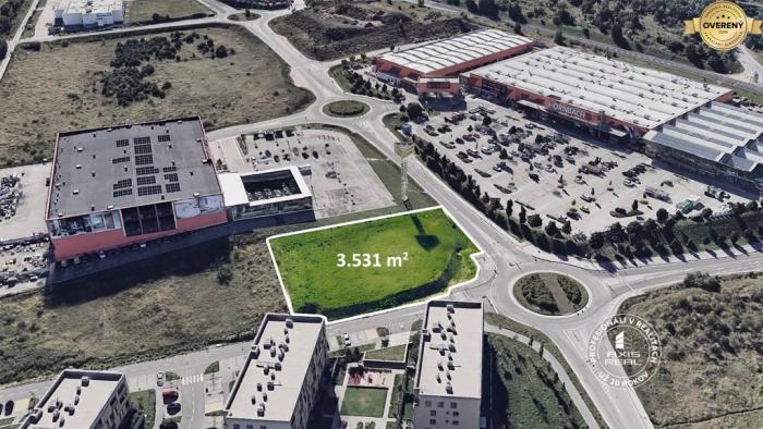 Reality AXIS REAL | Stavebný pozemok 3.531 m2, BA IV DNV - BORY