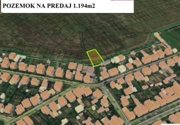 Reality Na predaj investičný pozemok vo Vajnoroch - Nemecká Dolina 1.194m2.