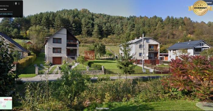 Reality PREDANÉ  Stavebný pozemok 1435m2 Malý Lipník, okr.Stará Ľubovňa