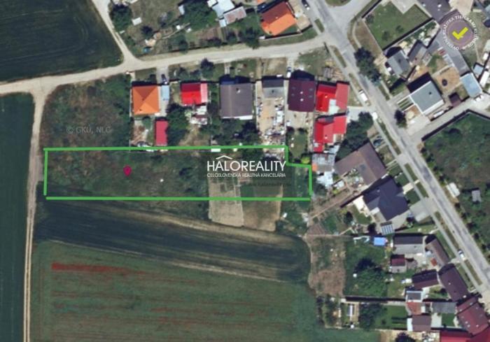 Reality Predaj, pozemok pre rodinný dom 2143 m2, Veľké Kostoľany - EXKLUZÍVNE HALO REALITY