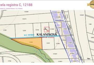 Reality Na predaj  POZEMOK – parcela reg. "C" č. 12188,  KOŠICE - KRÁSNA