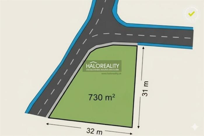 Reality Predaj, pozemok pre rodinný dom   730 m2 Madunice