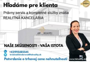 Reality Pre konkrétneho klienta hľadáme pozemok vo Veľkom Krtíši