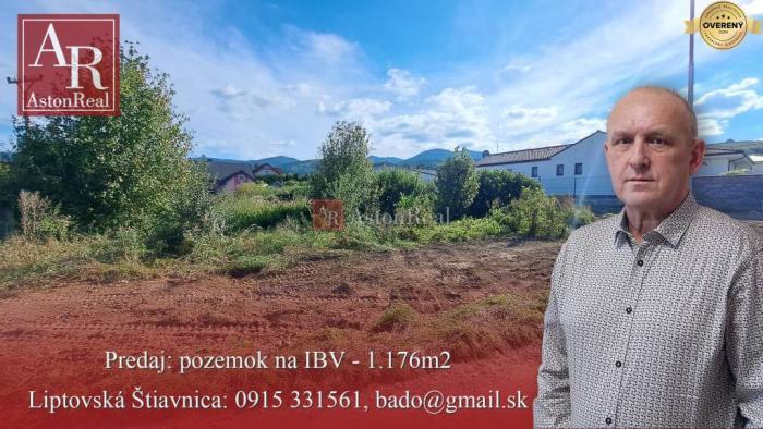 Reality PREDAJ: pozemok na IBV - 1176m2 - Liptovská Štiavnica