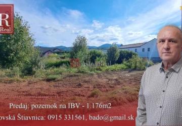 Reality PREDAJ: pozemok na IBV - 1176m2 - Liptovská Štiavnica