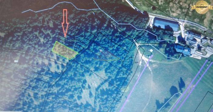 Reality PREDAJ lesného pozemku o výmere 999 m2 pri rekreačnom stredisku Tále.