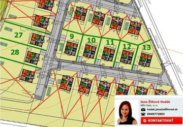 Reality Stavebné pozemky s IS, Prešov - Nižná Šebastová