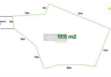 Reality Predaj, pozemok pre rodinný dom   606 m2 Bardejov