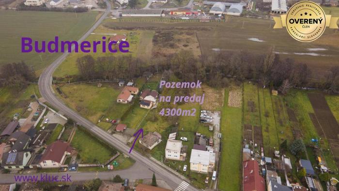 Reality Ponuka pre investorov: 4 stavebné pozemky s úz.rozhodnutím.