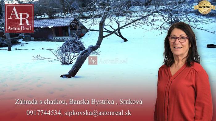 Reality Záhrada s chatkou, 377m2,  Banská Bystrica, Uhlisko - Srnková