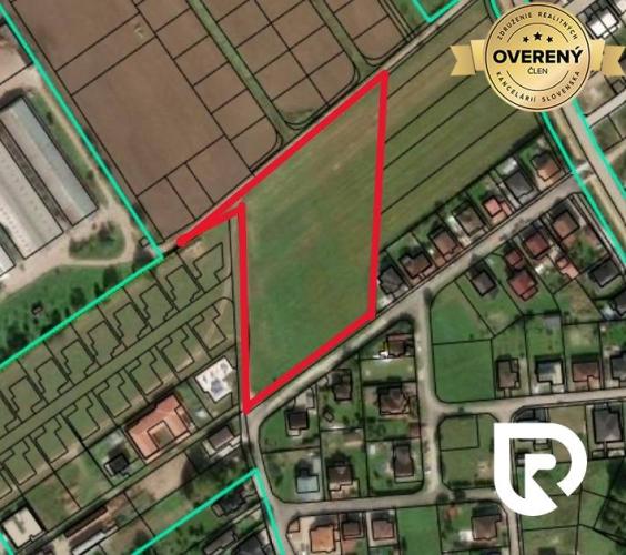 Reality RADO | Pozemok na výstavbu IBV 10946m2 | Trenčín Záblatie