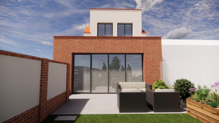 Reality SUPER PONUKA: STAVEBNÝ POZEMOK S NÁVRHOM PROJEKTU RODINNÉHO DOMU..