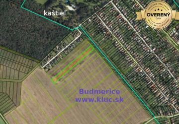 Reality Investičná príležitosť. Pôda pri budmerickom kaštieli.