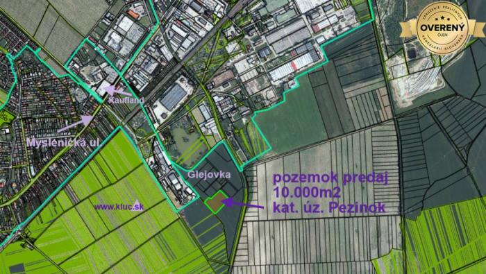 Reality Pozemok na investíciu, pri priemyslenej zóne, pri novom obchvate.