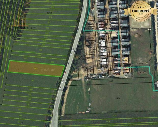 Reality Na predaj pozemok v obci DRIENOVSKÁ NOVÁ VES