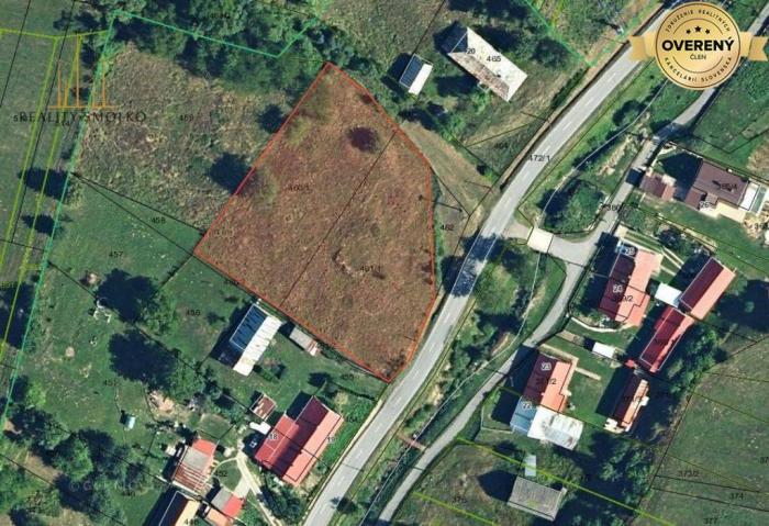 Reality Na predaj pozemok pre RD, zrub, ranč - 3346 m², Kečkovce