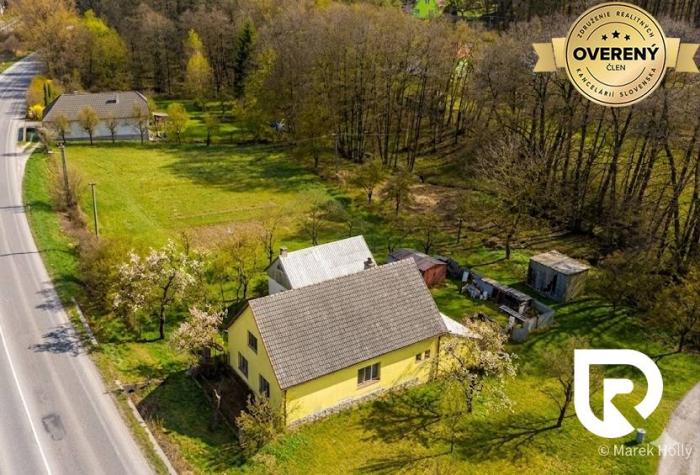 Reality RADO | IBA U NÁS! Pozemok 5 912 m2 s RD, Mníchova Lehota