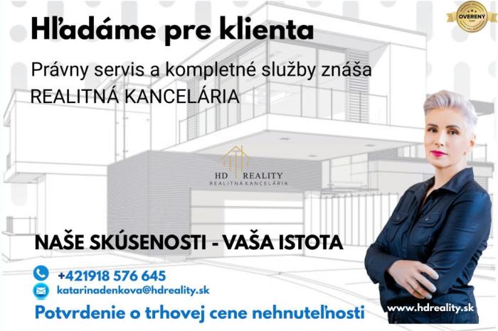 Reality Pre konkrétneho klienta hľadáme pozemok v Štiavnických Baniach