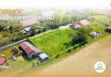 Reality PREDAJ | Stavebný pozemok 670 m² – Ploské, Ortáše