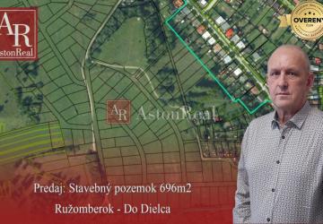 Reality PREDAJ: Stavebný pozemok 696m2, Ružomberok - Do Dielca