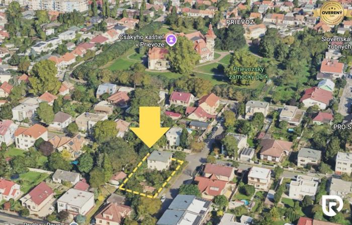 Reality RADO | Exkluzívny stavebný pozemok Ružinov - Prievoz 760 m²